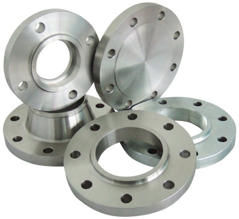Forged steel flanges.