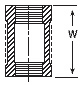 Dimension drawing — coupling