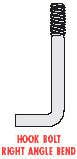 right-angle hook bolt