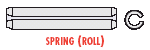 spring (roll) pin