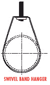 swivel band hanger